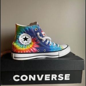 Limited edition Tie Dye converse high top